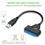 SATA Easy Drive Cable 2.5-inch Hard Disk Cable USB3.0 to SATA Easy Drive Cable SATAIII - Korvel
