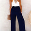 Full Size Decorative Button High Waist Pants - Korvel