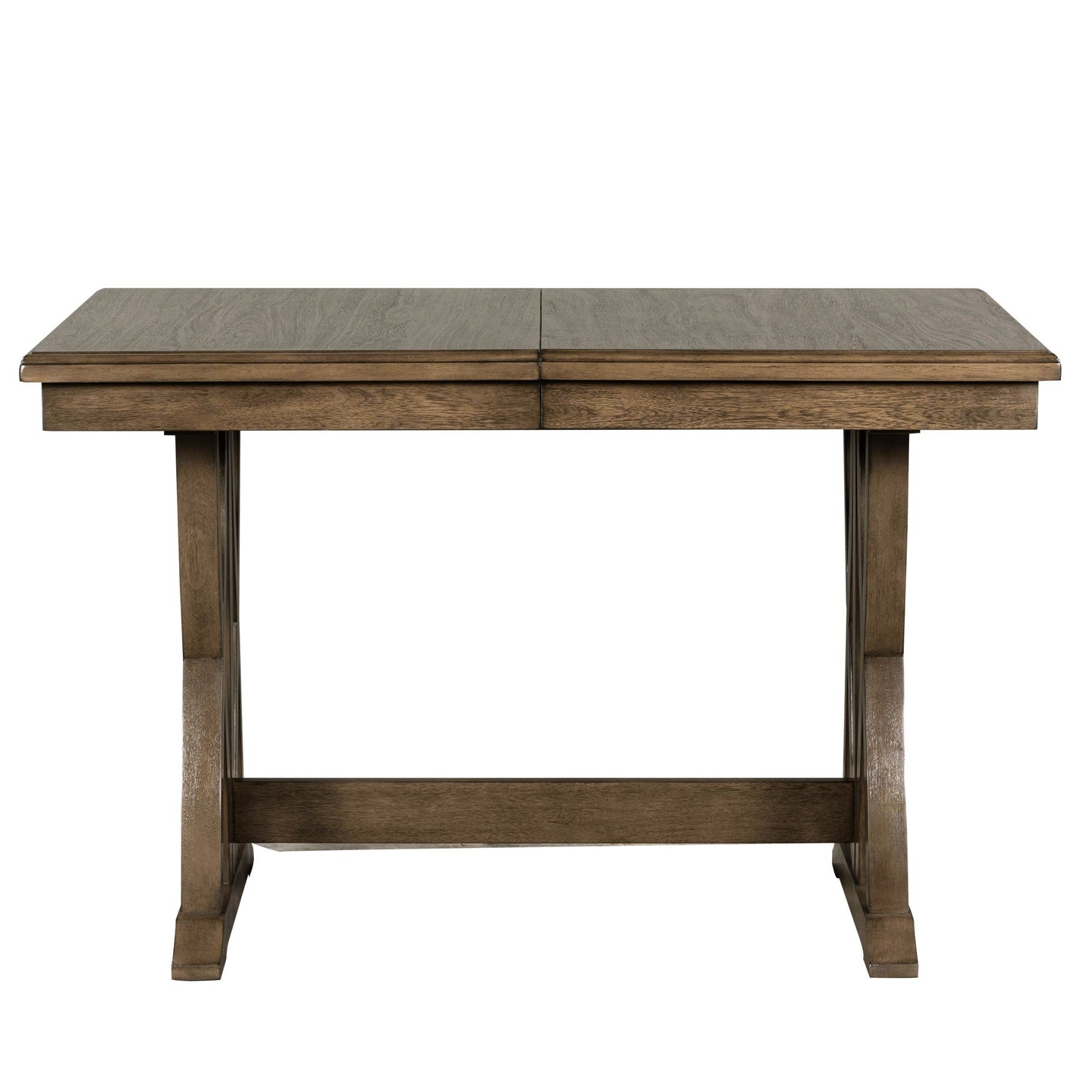 Ensemble de salle à manger TOPMAX en bois massif de style mid-century de 7 pièces
