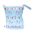[Sigzagor]Wet Dry Bag With Two Zippered For Baby Diapers Nappies Waterproof Reusable 36cmx29cm - Korvel
