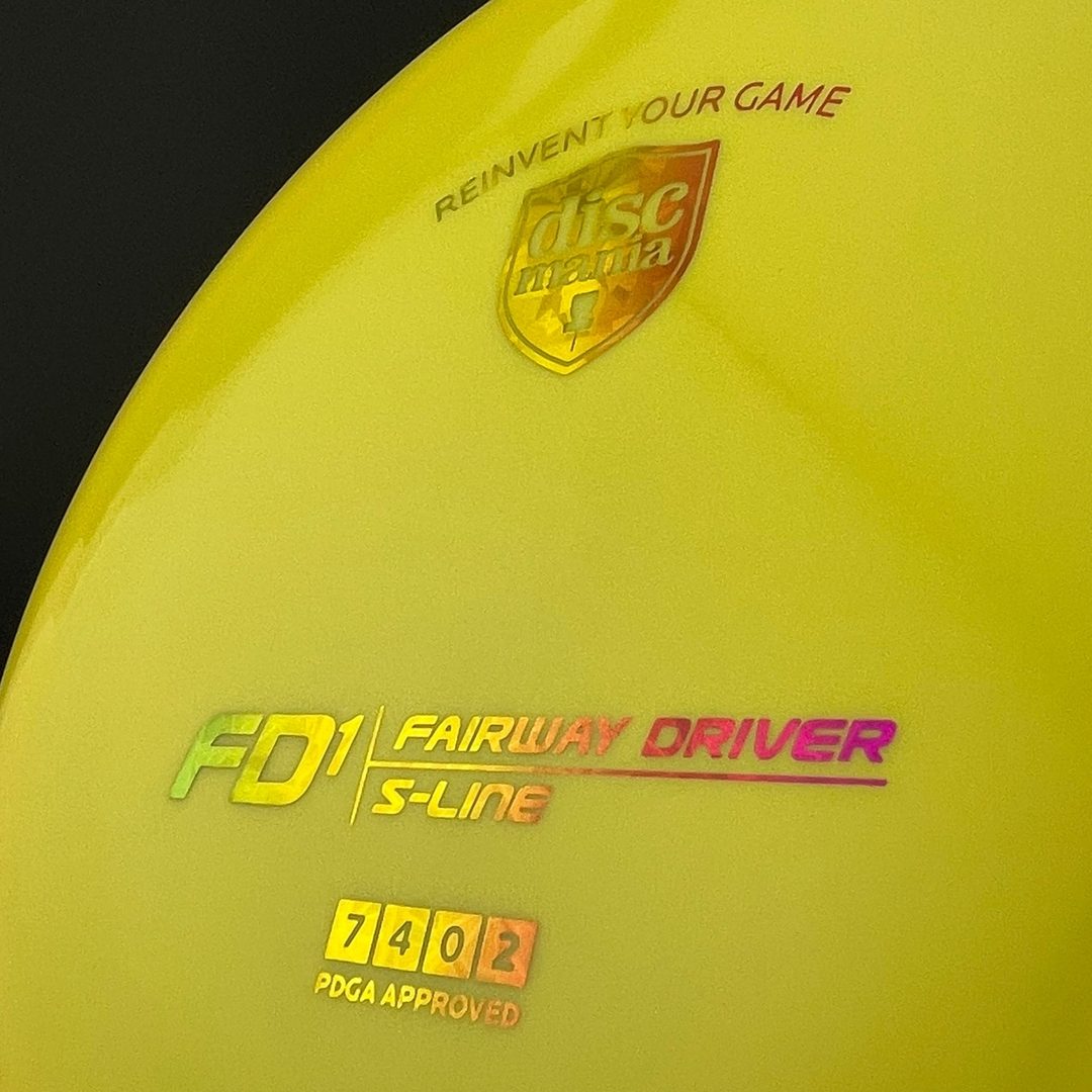 Disco de Golf Discmania S-Line FD1