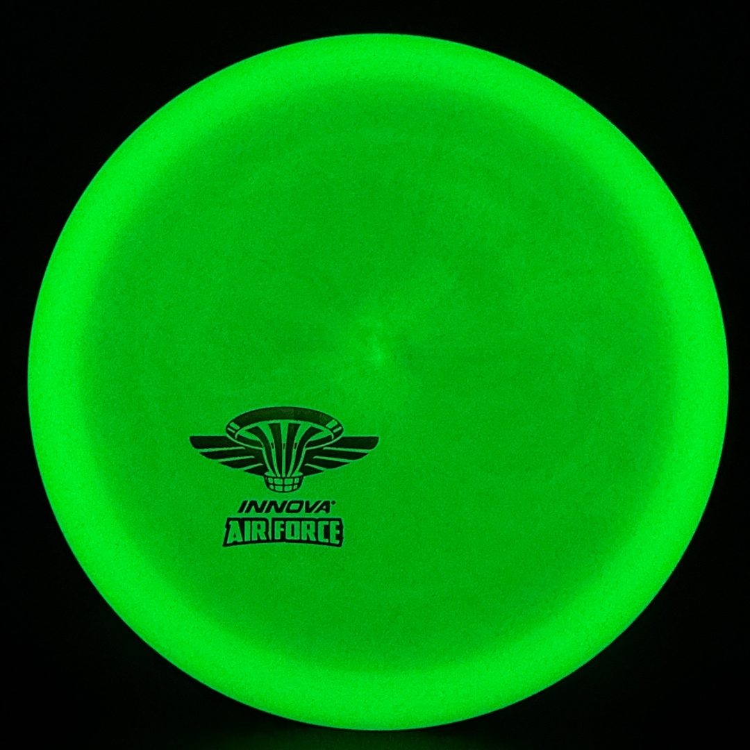 Color Glow Champion Eagle - Disco de Golf Driver con Sello de la Fuerza Aérea