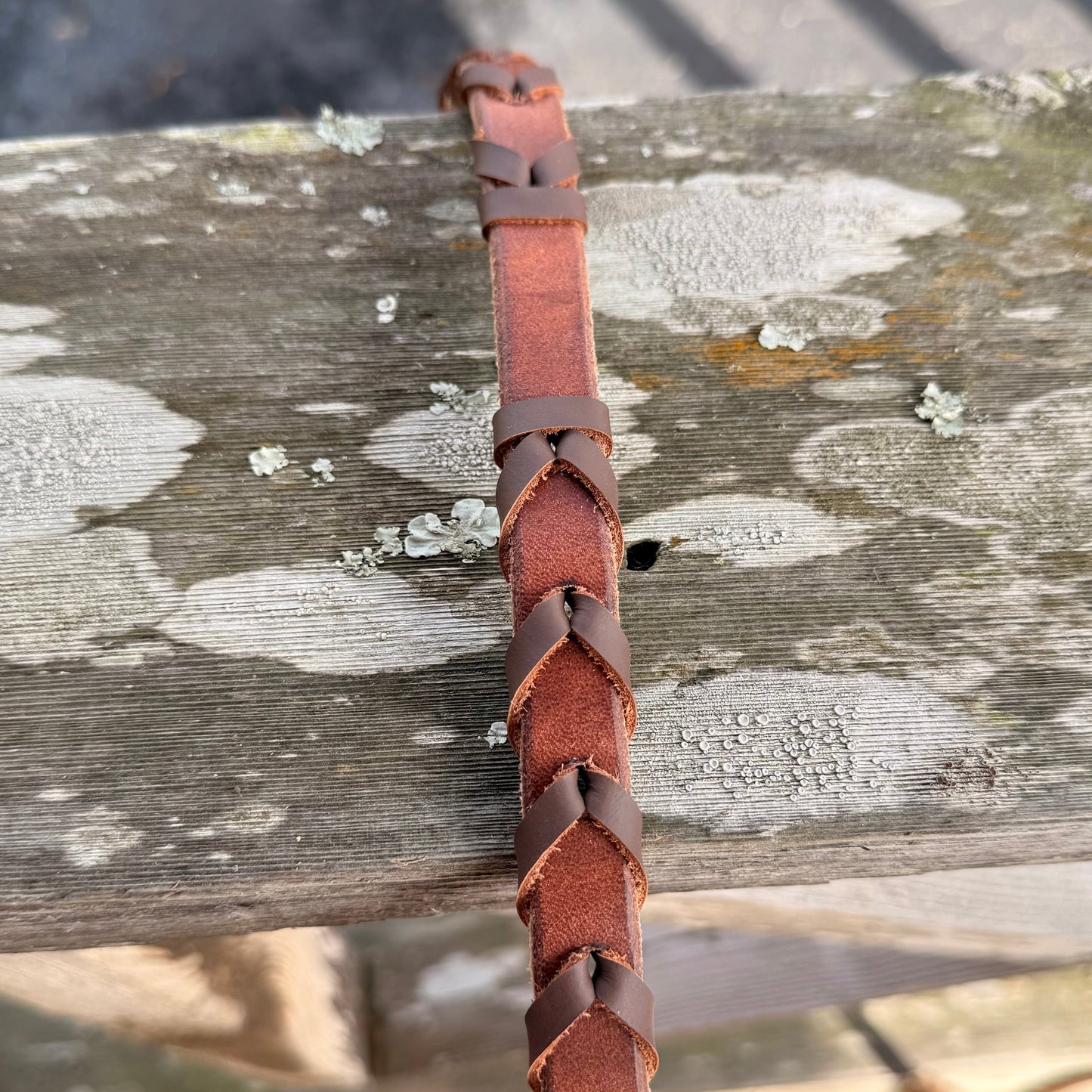 Premium Leather Barrel Racing Reins with Enhanced Grip