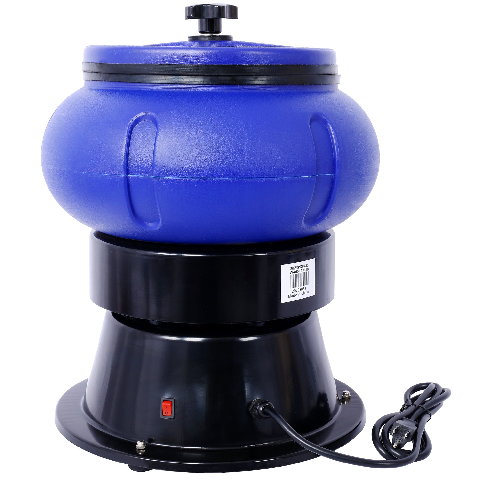 Electric 18 Lbs Vibratory Tumbler Vibratory Tumbler Bowl for Polishing Metal - Korvel