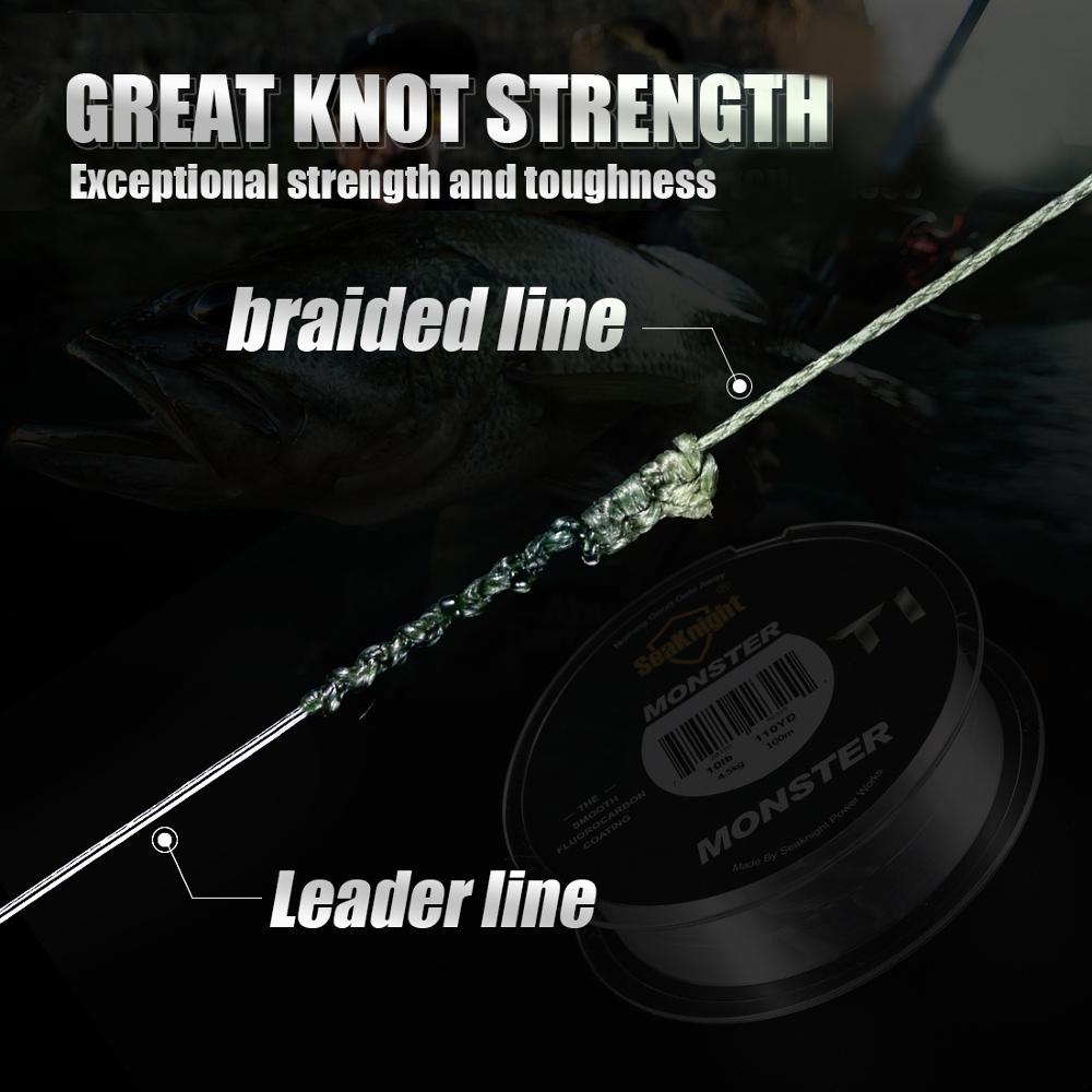 SeaKnight NANO 100M 300M 4 Strands Braided Fishing Lines Multifilament PE Fishing Line 4LB 6LB 8LB 10LB  Diameter 0.07-0.12mm - Korvel