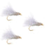 3 Pack CDC Baetis Emerger BWO Wet Fly Fishing Flies - Size 18
