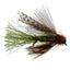 Mouches émergentes CDC Olive Caddis - Taille 14 (Paquet de 6)