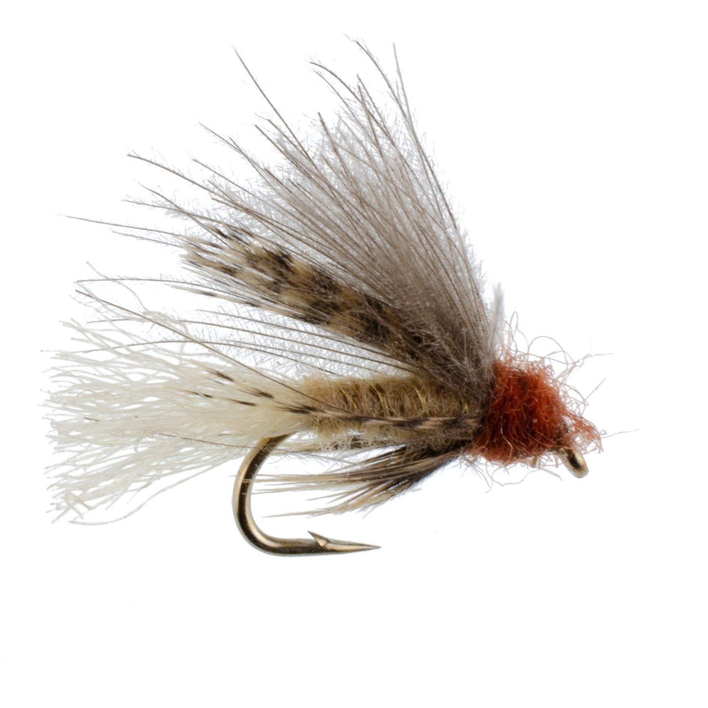 Mouches émergentes CDC Tan - Taille 14 (paquet de 12)