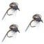3 Pack CDC Loop Wing Adams Emerger Fly - Size 18