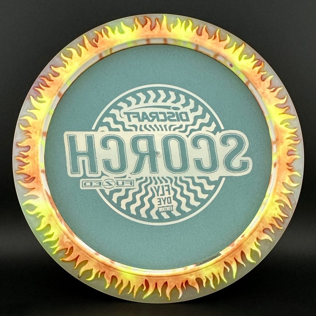 Fly Dye FuZed Sparkle Scorch - Disco de Golf de Edición Limitada