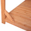 65" Large Wooden Farmhouse Rustic Outdoor Potting Bench Table Garden Potting Bench with 4 Storage Shelves and Side Hook,Natural - Korvel