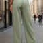 High Waist Wide Leg Pants - Korvel