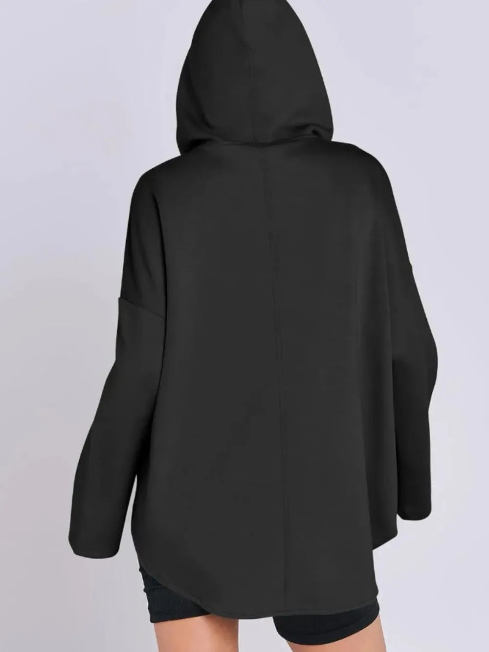 Quarter Zip Long Sleeve Hoodie - Korvel