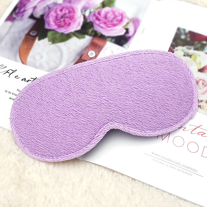 3D blackout eye mask integrated 3D nasal wing breathable elastic band adjustment - Korvel