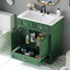 30 inch uncovered bathroom vanity with soft closed door, limited to solid wood frame bathroom storage cabinet green - Korvel