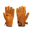 Outdoor BBQ flame-retardant gloves thickened cowhide cover wear-resistant camping protective cover - Korvel