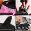 Outdoor sports fitness gloves anti slip and wear-resistant silicone half finger exposed riding gloves - Korvel