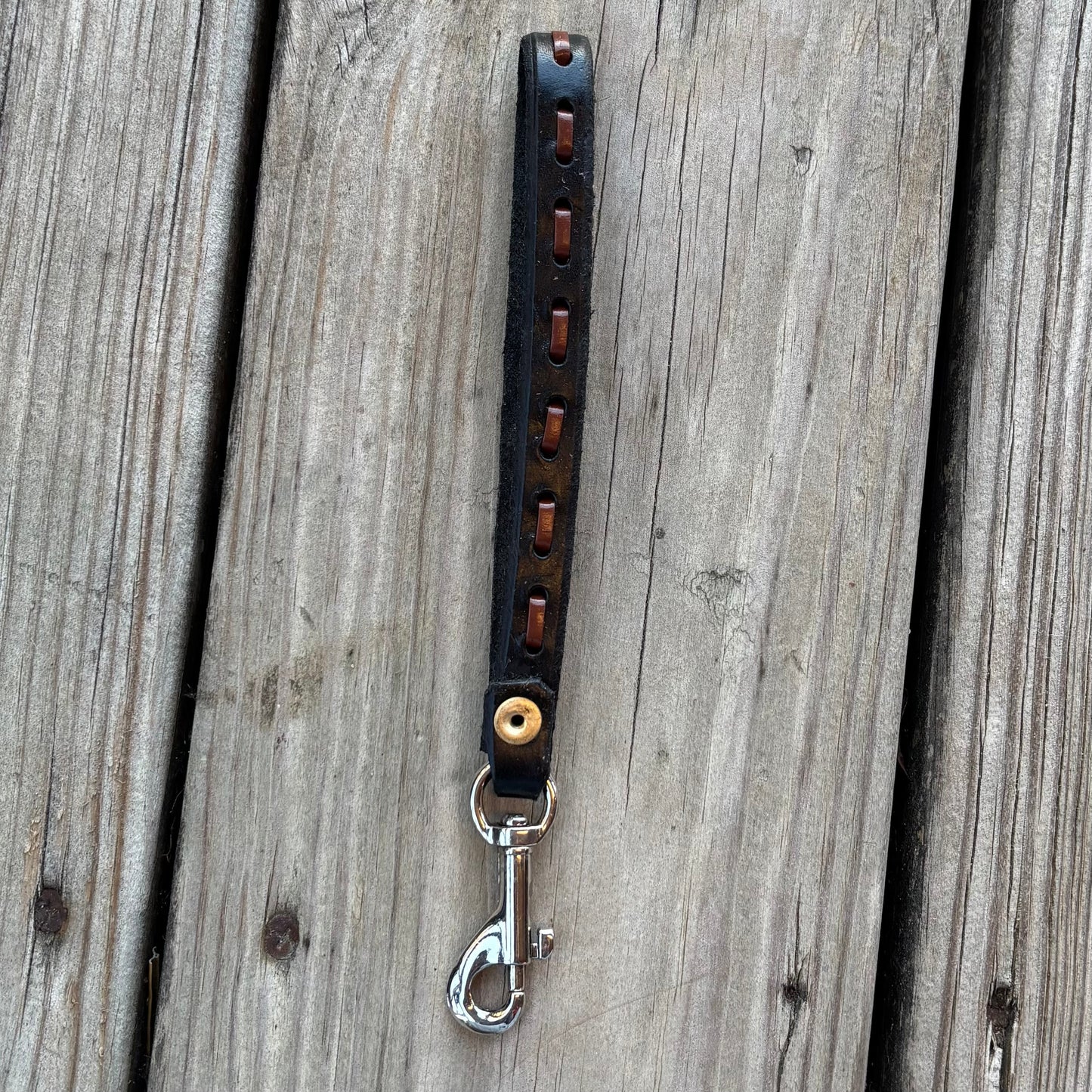 Stylish Leather Keychain Wristlets with Unique Designs - Korvel