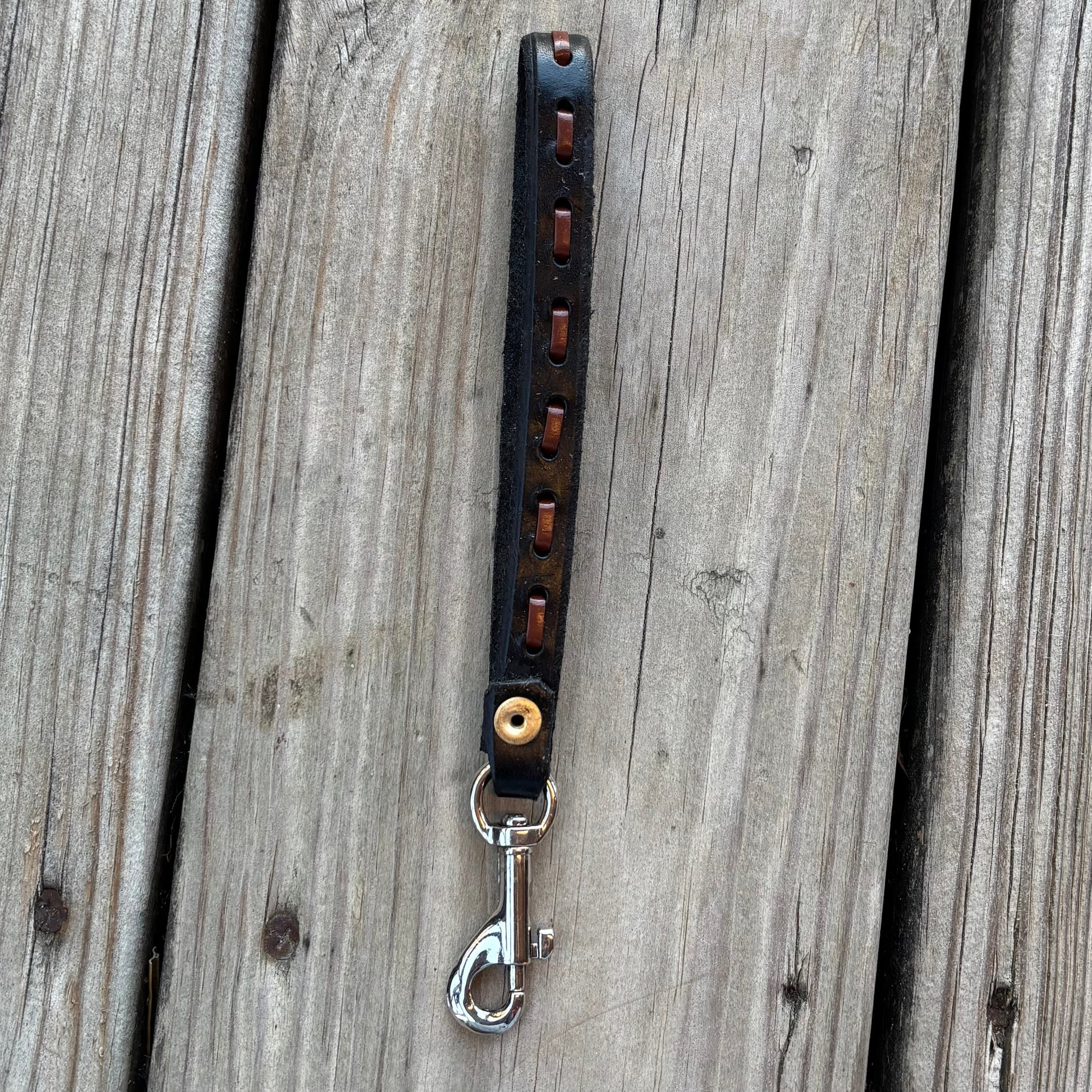 Stylish Leather Keychain Wristlets with Unique Designs - Korvel