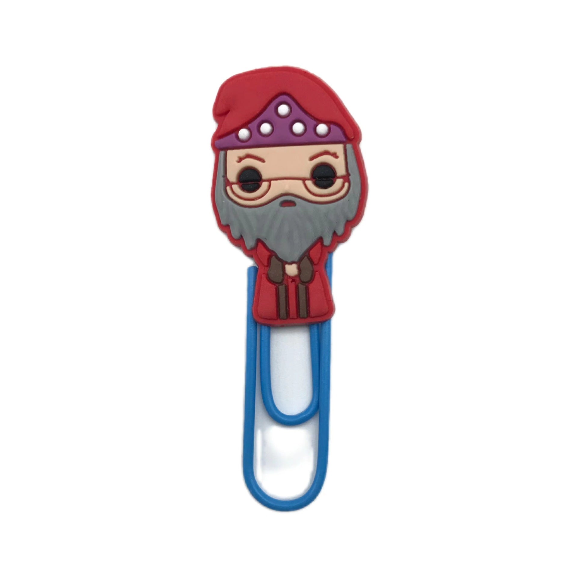 12Pcs Harry Potter Paper Clip Bookmarks Personality PVC Student Office Notes Hand Ledger Decorative Small Pins - Korvel