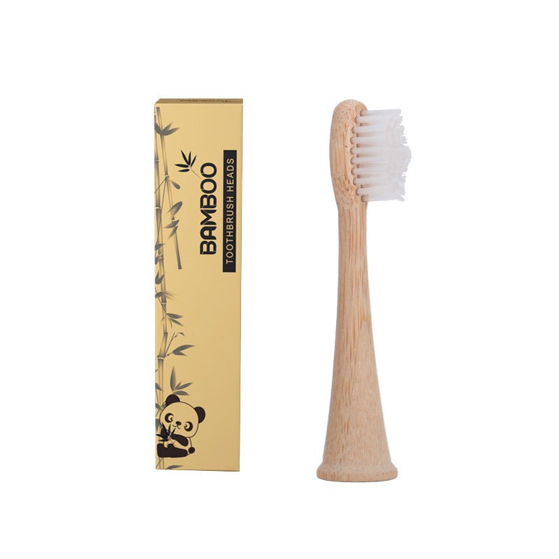 Bamboo toothbrush head compatible with Philips HX3/6/9 series electric toothbrush DuPont hair bamboo toothbrush head - Korvel