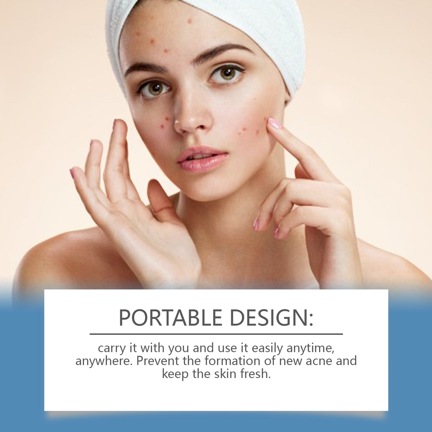 Acne Care Pen, Gently Clean Acne And Acne Closing Skin Daily Care Solution - Korvel