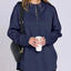 Quarter Zip Long Sleeve Hoodie - Korvel