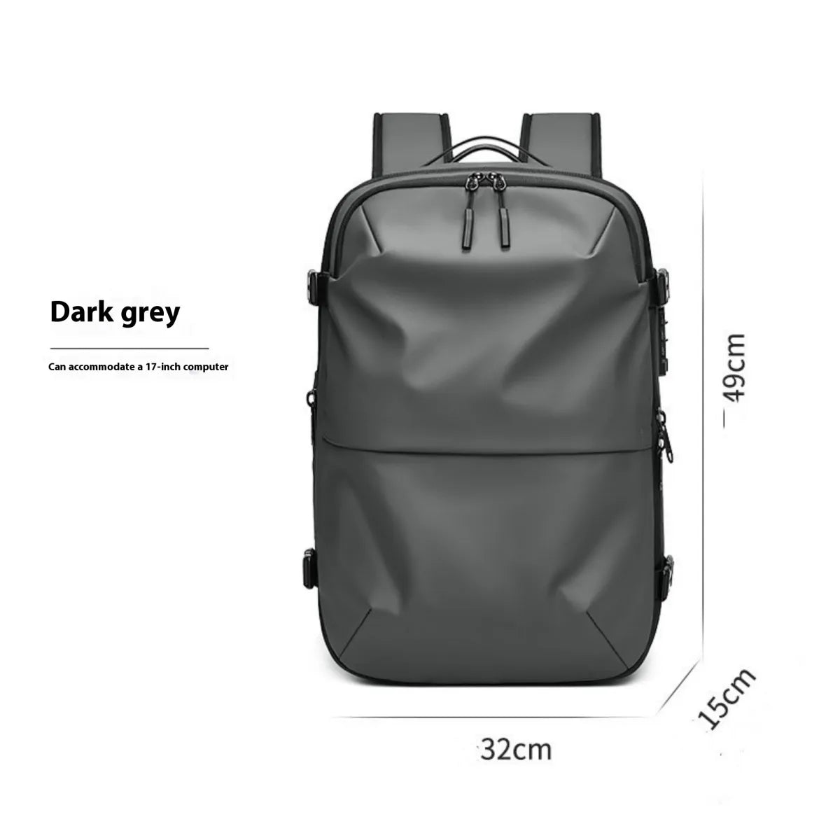 Mochila de Viaje Expandible de Gran Capacidad