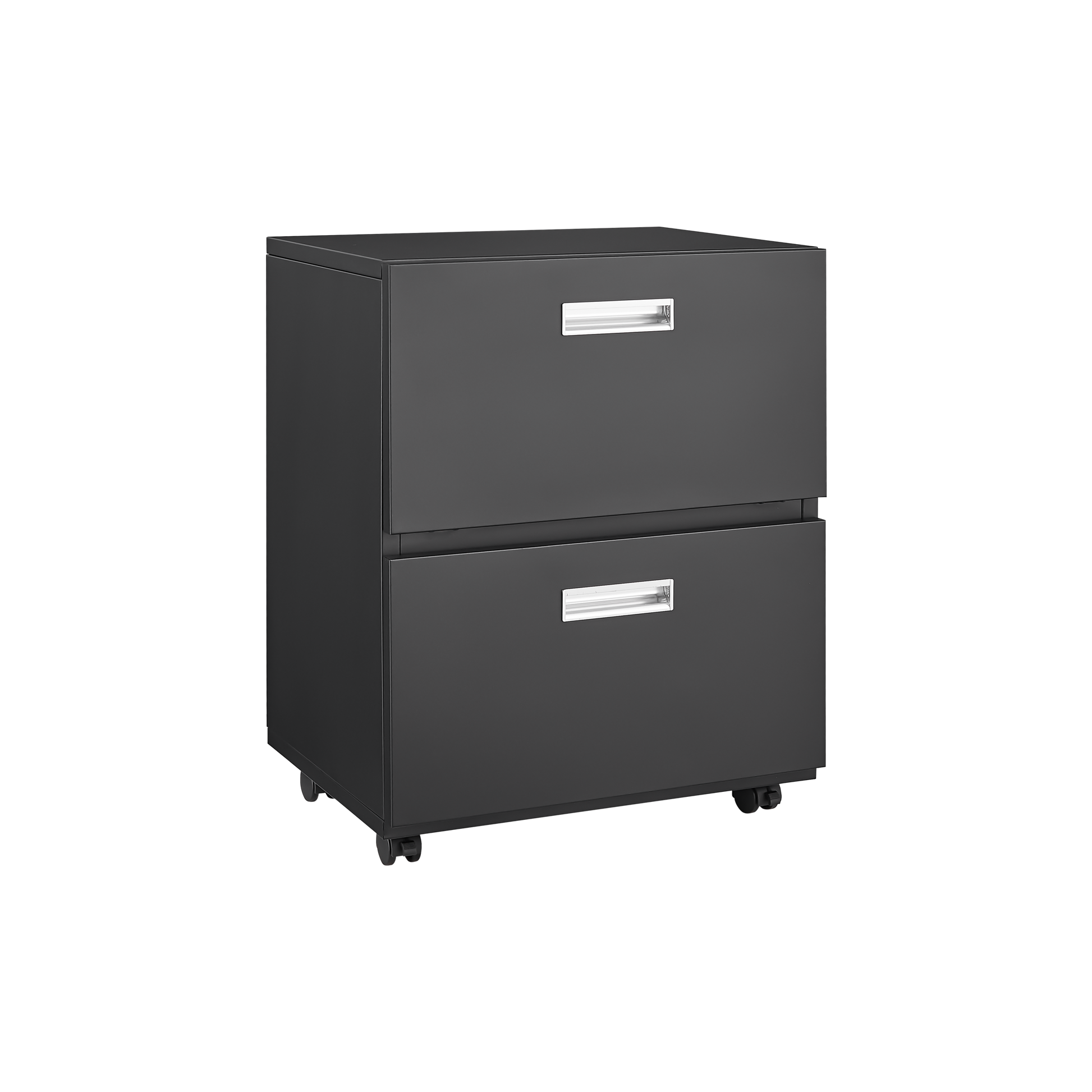 Office furniture Copier Cabinet black 2 door steel copier stand mobile pedestal file Printer Stand - Korvel