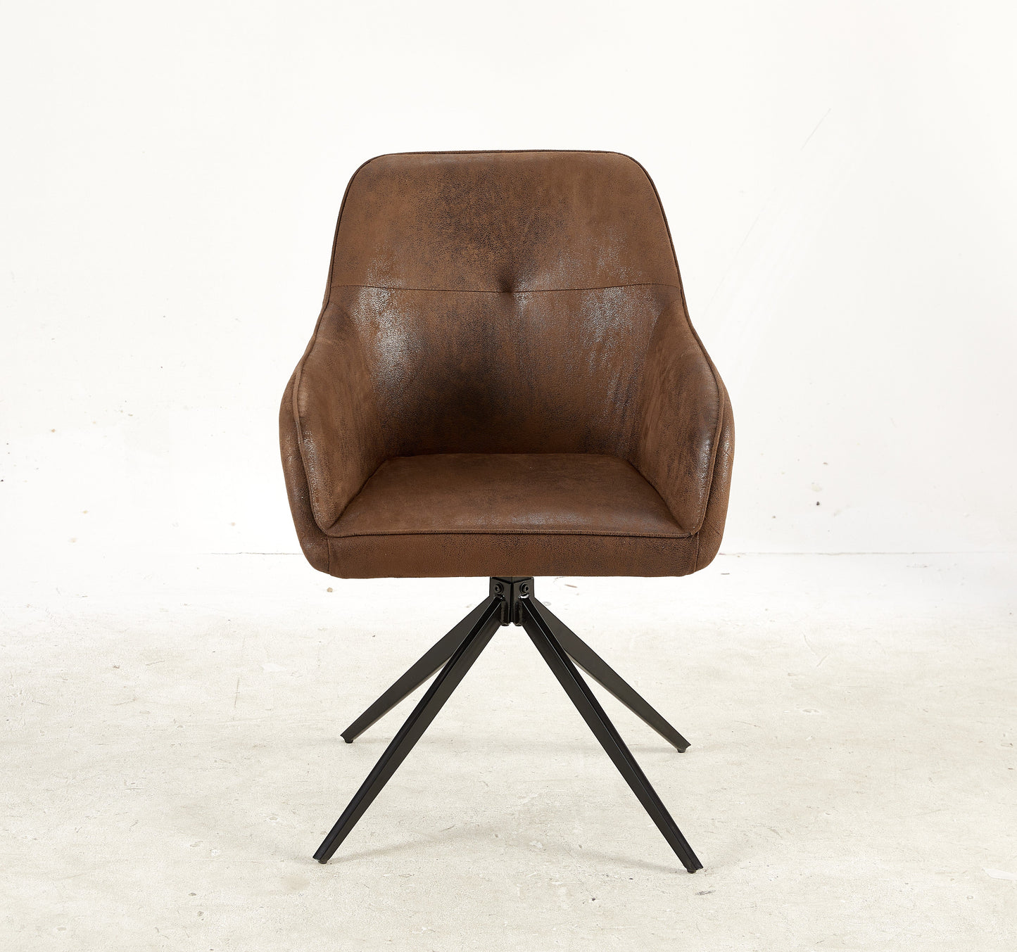 Modern chairs (2 sets) with soft iron leg cushions and comfortable backrest double layered chairs - Korvel