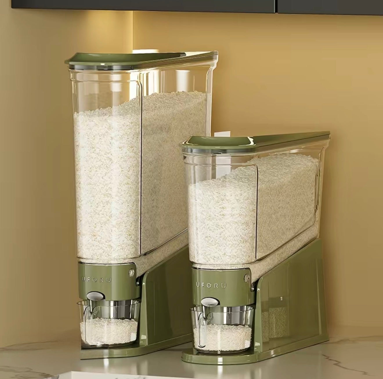 GrainGuard Rice Dispenser - Premium Food Storage Solution