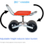 Convenient easy rotated agricultural work seat Garden Shed farm Movable tool stool with wheels - Korvel