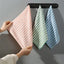 Chiffon de vaisselle absorbant l'eau à double face cationique