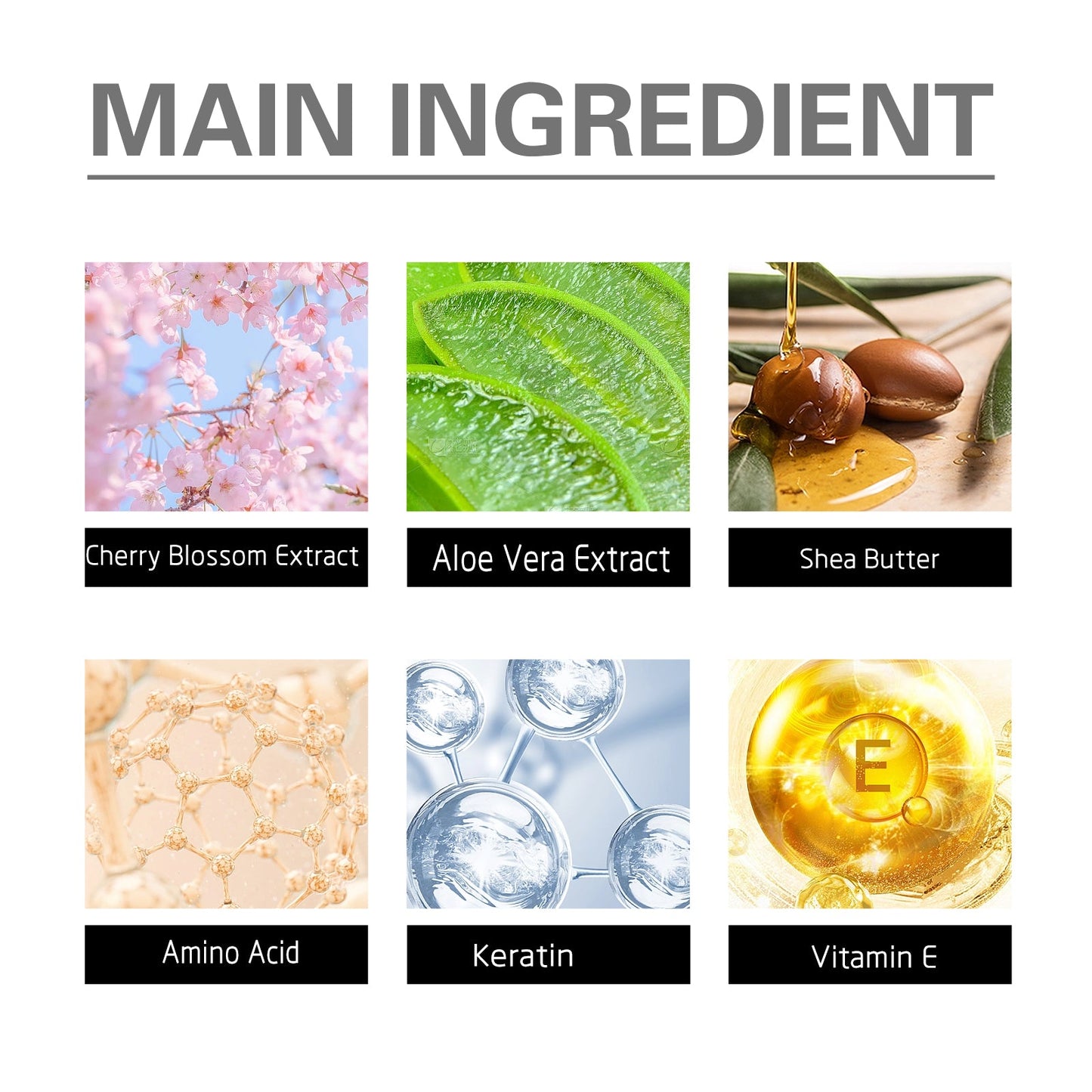 Shampoo aux acides aminés pour des cheveux nourris et éclatants