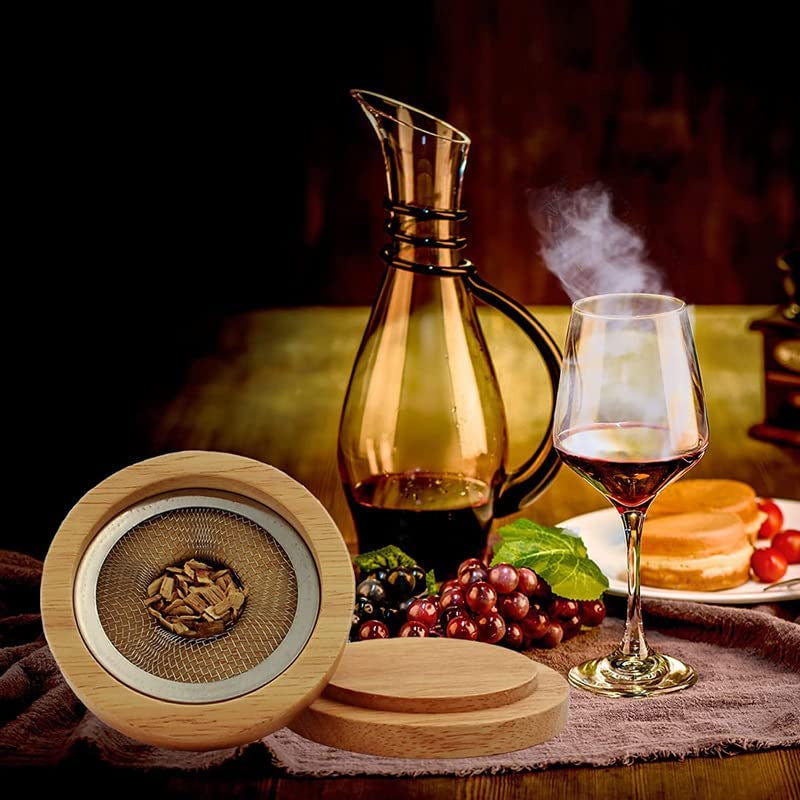 Wooden Smoker Beech Cocktail Smoker Set Wooden Cocktail Smoker - Korvel