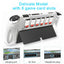 Suitable for Switch OLED new TPU protective case with card box storage NS host protective cover dual card slot - Korvel
