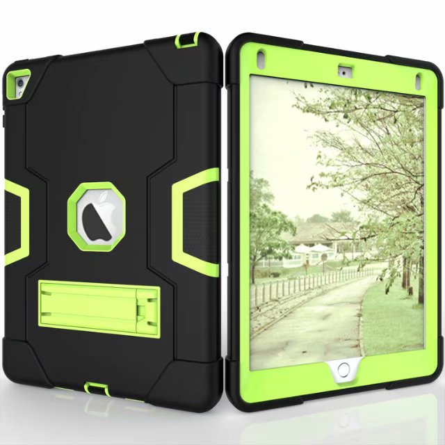Armor Case For iPad2 iPad3 iPad4 Kids Safe Heavy Duty Silicone Hard Cover For Ipad 4 3 2 iPad 3 2 Tablet Case - Korvel