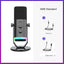 Condenser Microphone for Computer Live Streaming Karaoke Recording Audio Pickup Capacitor Mic for Mobile Phone Universal Karaoke Singing Gaming - Korvel
