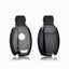 Hight quality PC+TPU key case cover Key case protective shell holder for Mercedes benz A B R G Class GLK GLA w204 W251 W463 W176 - Korvel