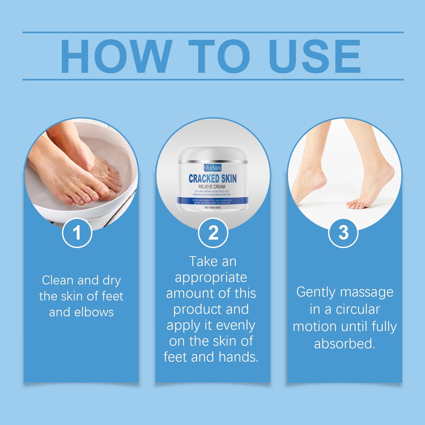 Premium Hand and Foot Care Moisturizer