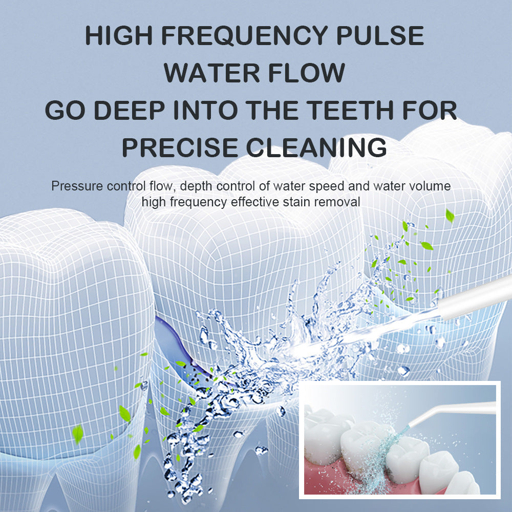 350ml Magnetic Suction Charging 4-Head Tooth Washing Machine Household Water Spray Tooth  Portable Cleaning Tooth Cleaning Machine - Korvel