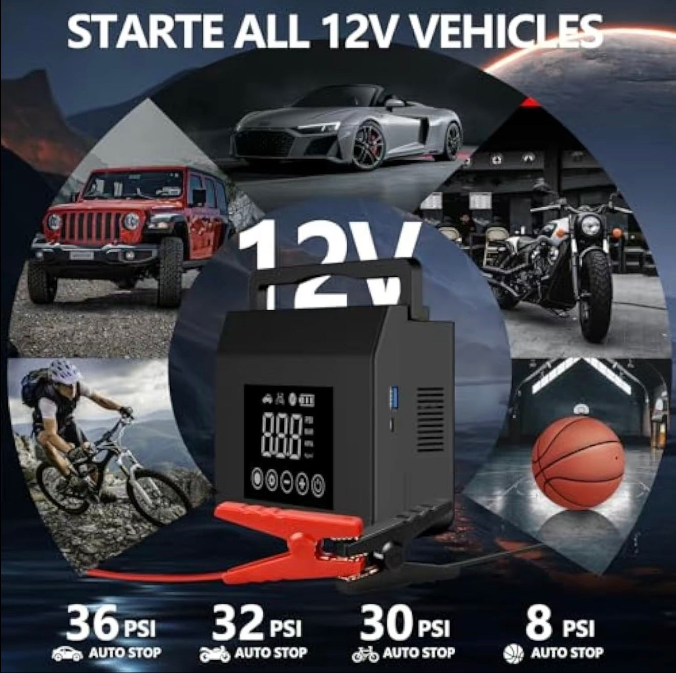 RoadReady Jump Kit: All-in-One Vehicle Emergency Solution