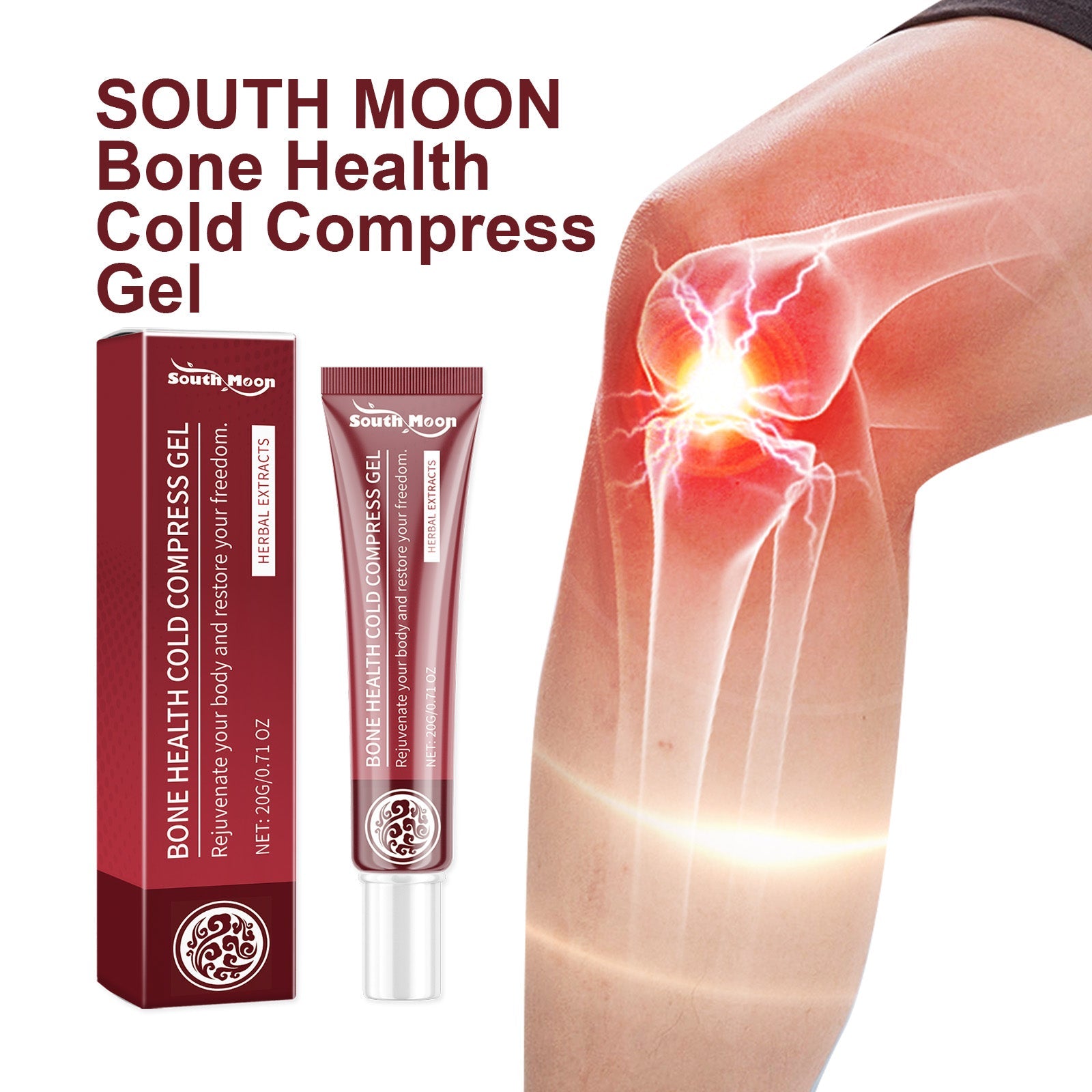 Joint Repair Gel Joint Massage Body Treatment Herbs Apply Cold Compress Gel - Korvel