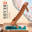 Handheld 34 Beads Home Massaging Device wood stick massage tool Body Massage Wooden Guasha Tool for Relaxation - Korvel