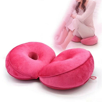 Dual Comfort Memory Foam Seat Cushion for Enhanced Support
