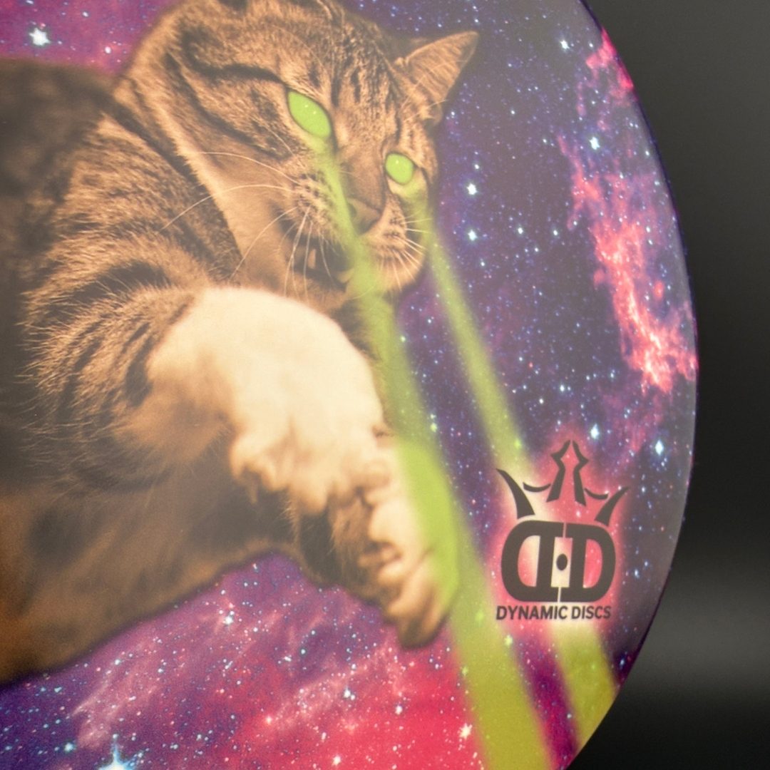 Fuzion Justice - DyeMax - Laser Space Kitty Disc Golf Disc