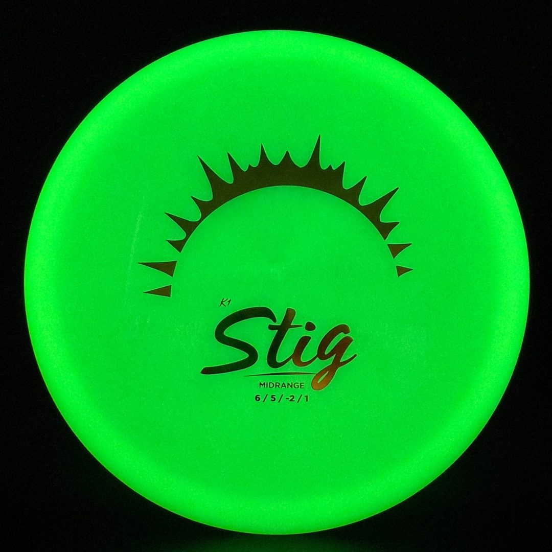 Kastaplast Glow K1 Stig Disc Golf Disc