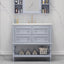 36" Blue Bathroom Vanity Cabinet with Sink Combo