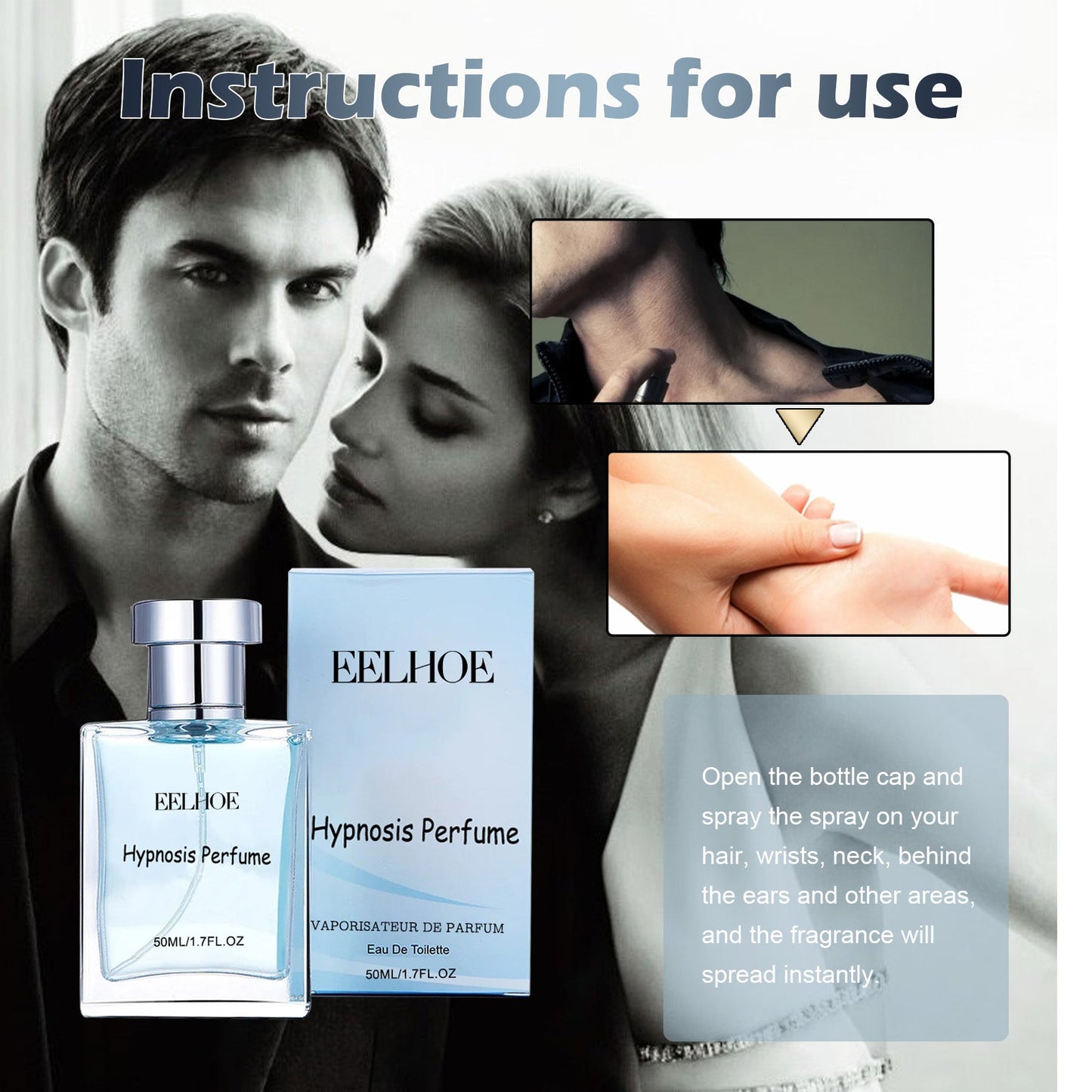 Men's Charm Eau De Toilette - Fresh Light Fragrance