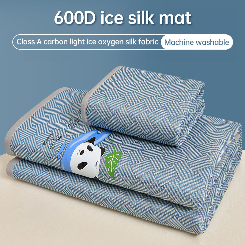600D Carbon Fiber Summer Mat, Natural Ice Vine Cooling Mat, Can, Naked-sleep Cool Mattress, Pillowcase - Korvel